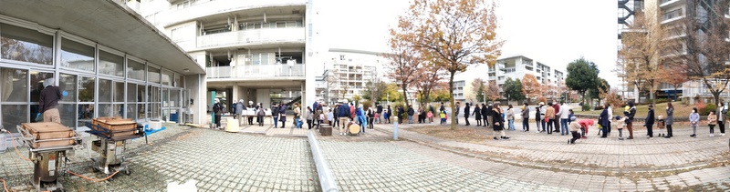 小川の庄縄文おやき村もちつき