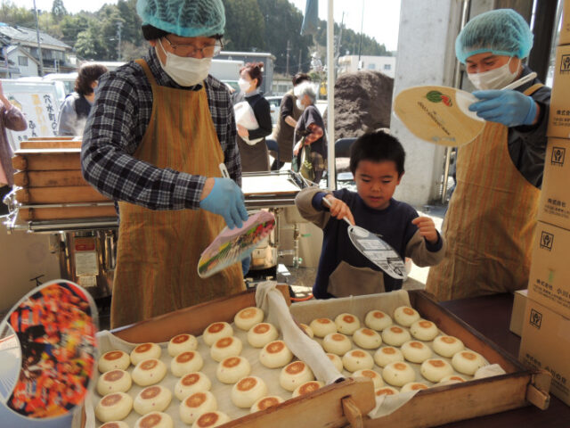 小川の庄縄文おやき村あったかおやきプロジェクト2024
能登半島穴水町志賀町珠洲市